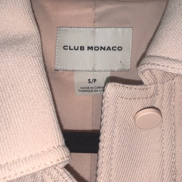 Beautiful Pink Club Monaco Light Jacket - Picture 1 of 2